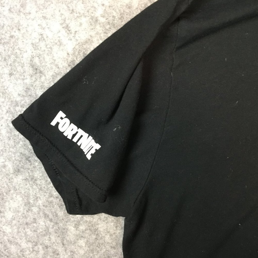 Fortnite T Shirt 2XL Womens Unisex Short Sleeve Black Graphic Pop Tees Crew Neck - Picture 3 of 10